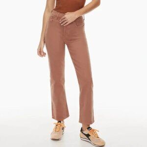 Aritzia Denim Forum |The Arlo High Rise Straight 28L | Women's 31 Terracotta EUC
